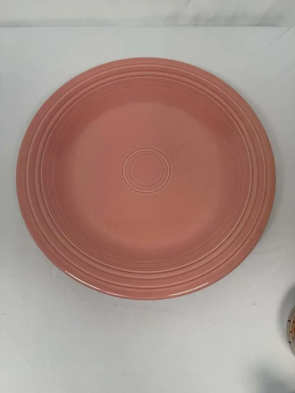Homer Laughlin Fiesta Rose 10.5-Inch Dinner Plate Set of 2